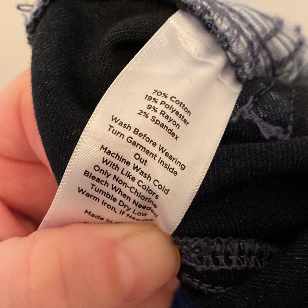 Talbots High Rise Jegging Crop - Picture 4 of 4